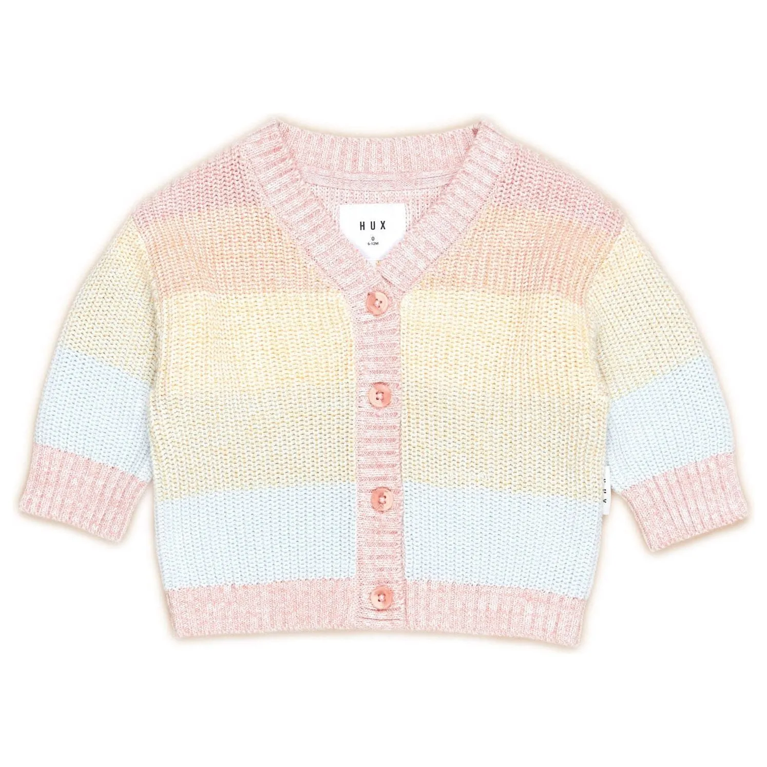Soft Rainbow Boxy Cardi