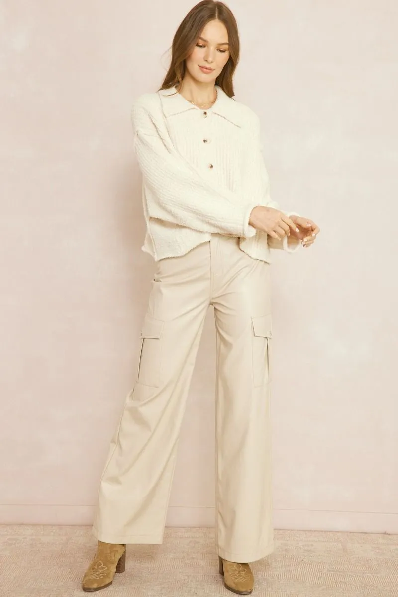 Soft Whispers Cardigan - Cream