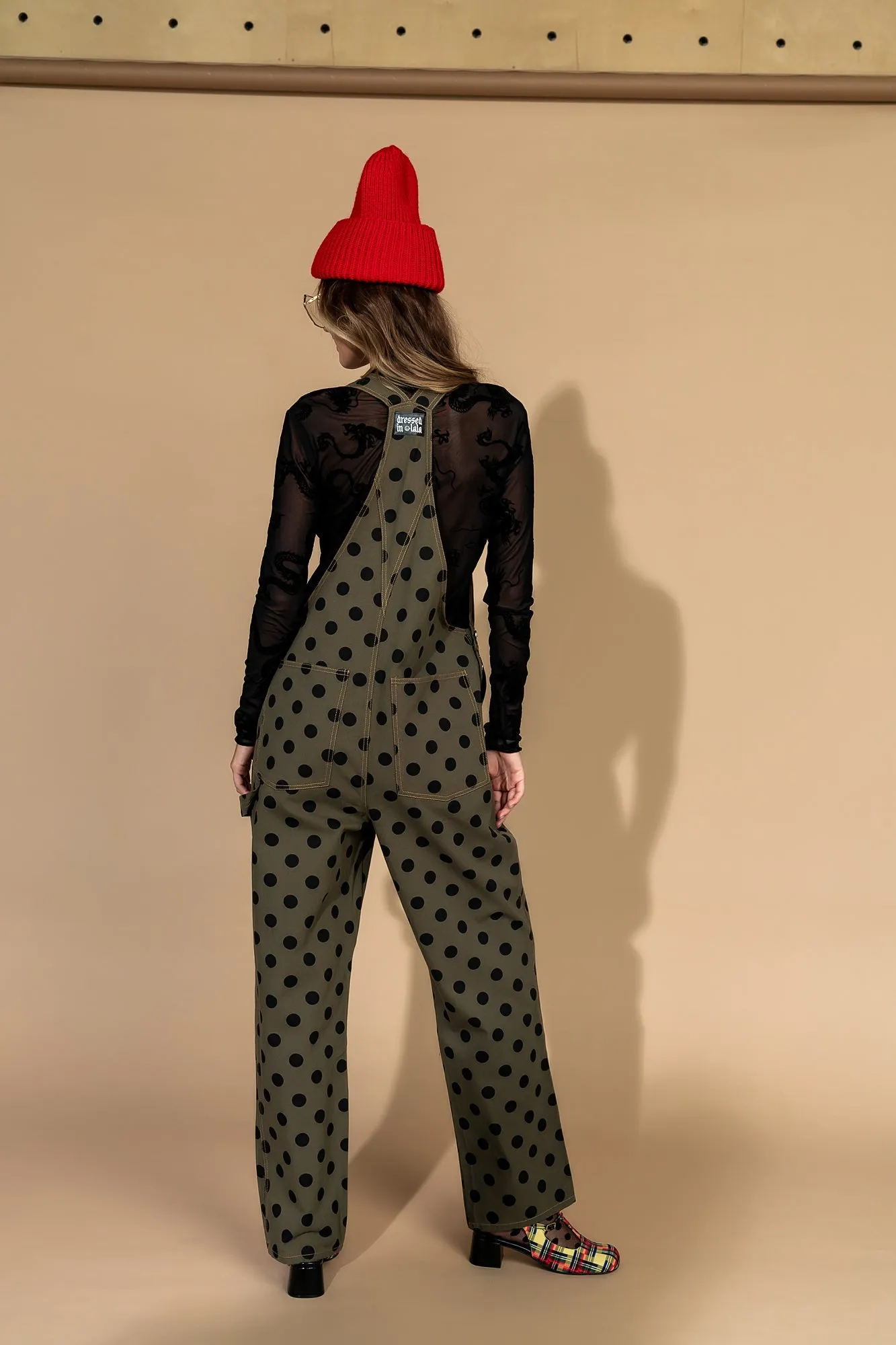 Start a Revolution Polka Dot Overalls