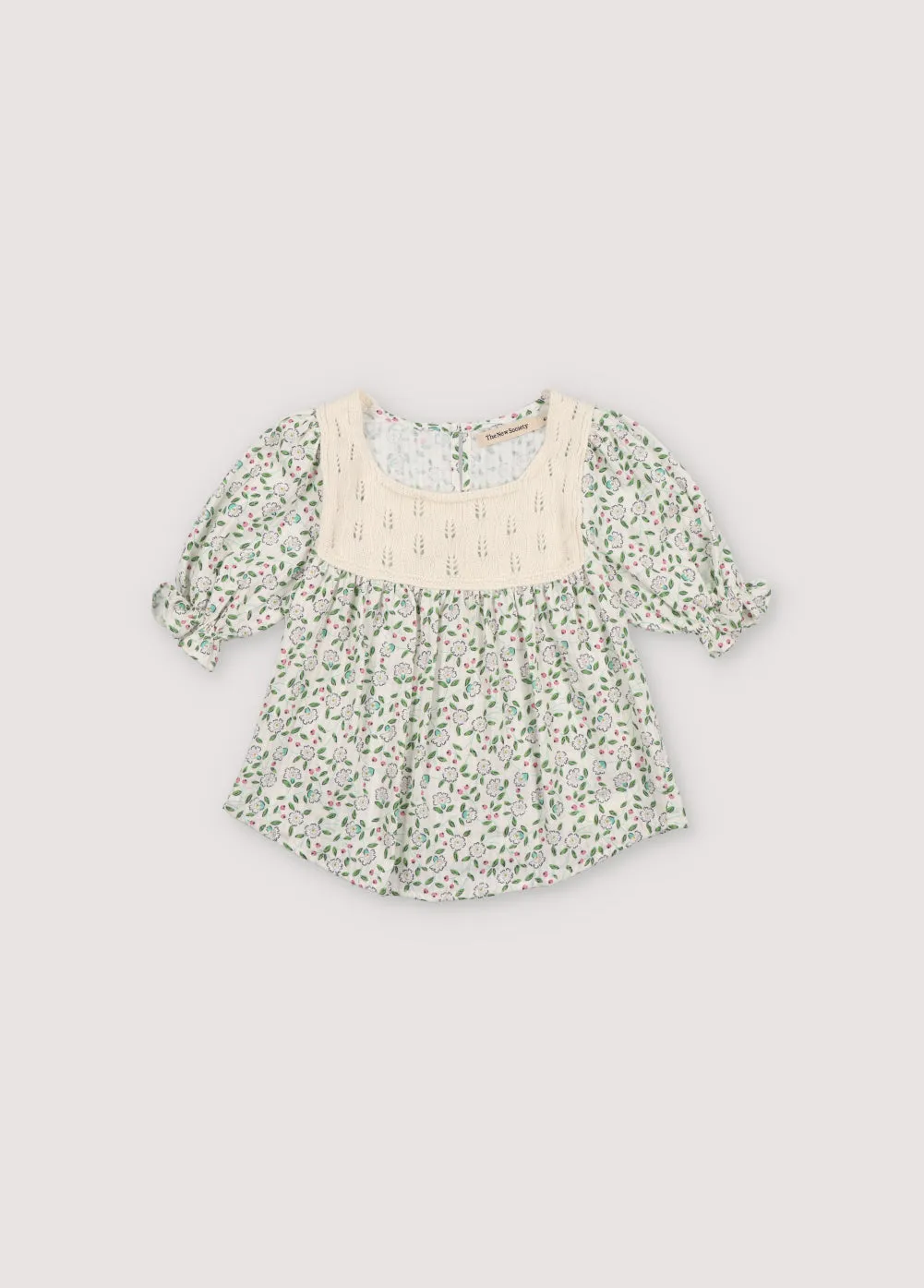 The New Society Jasmine Flowers Tanatos Blouse   Short Set