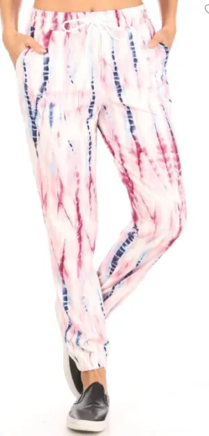 Tie Dye Cropped Joggers