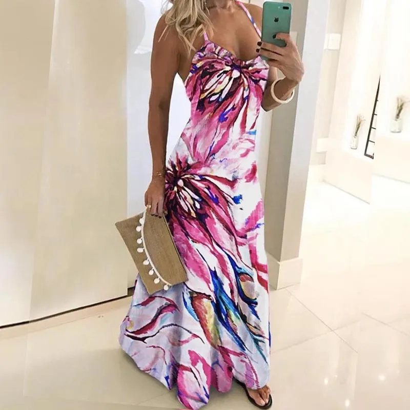 Tight Boho Maxi Dress