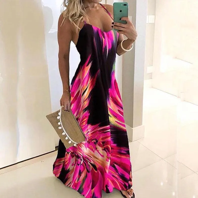 Tight Boho Maxi Dress
