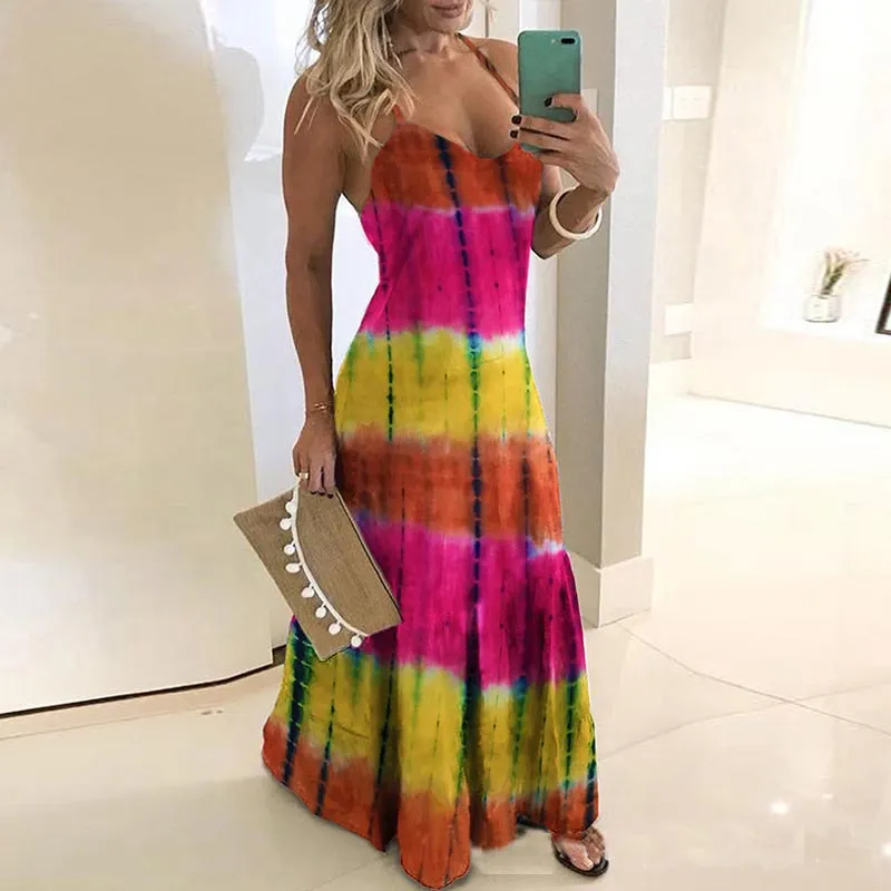 Tight Boho Maxi Dress