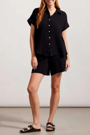 Tribal Spring/Summer 2023 - 7677O-4555-Shirt-Black
