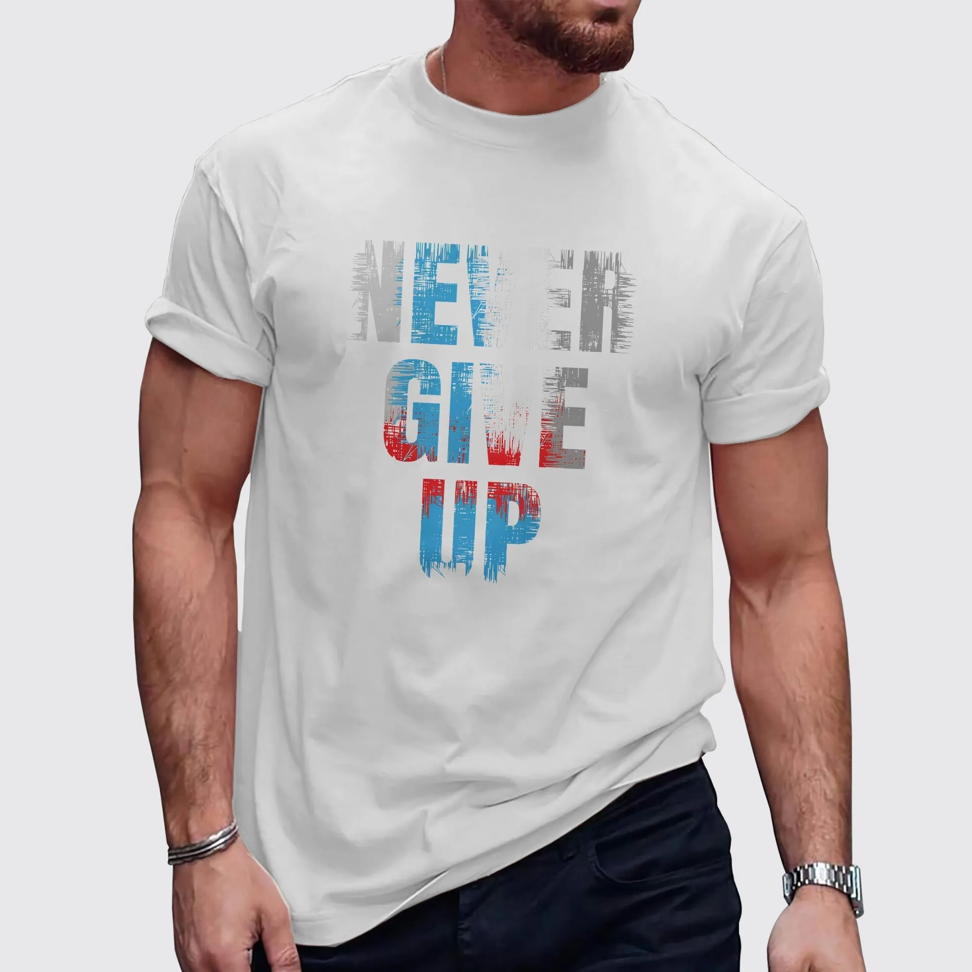 Ultimate Gym T-shirt for Men: Stay Cool and Comfy During Intense Workouts- AA02277