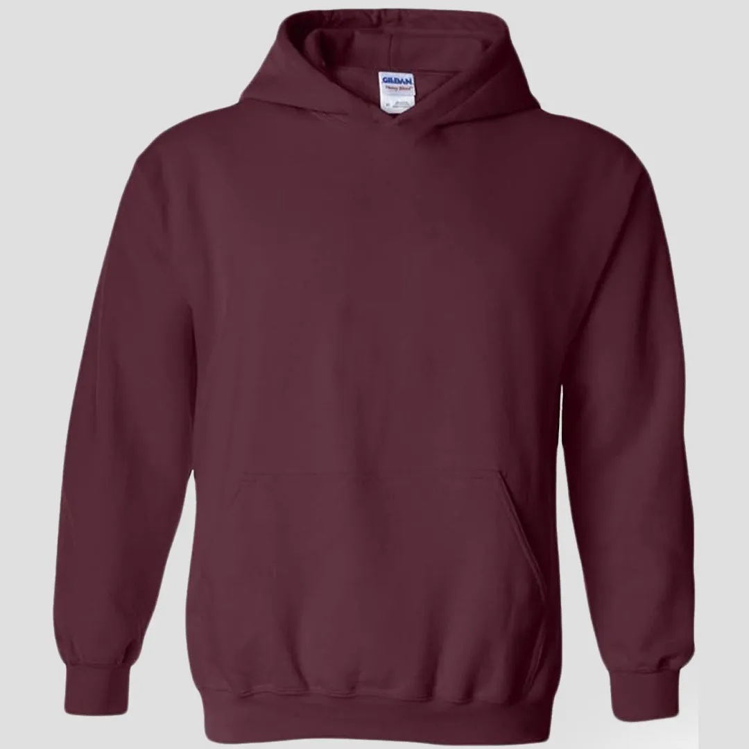 Unisex Premium Fleece - Plain Maroon Hoodie