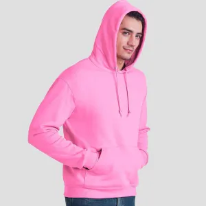 Unisex Premium Fleece - Plain Pink Hoodie