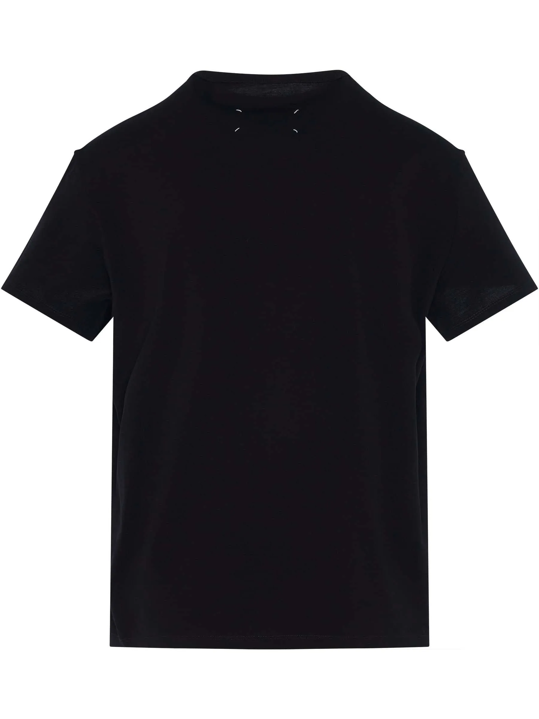 Upside Down Logo T-Shirt in Black
