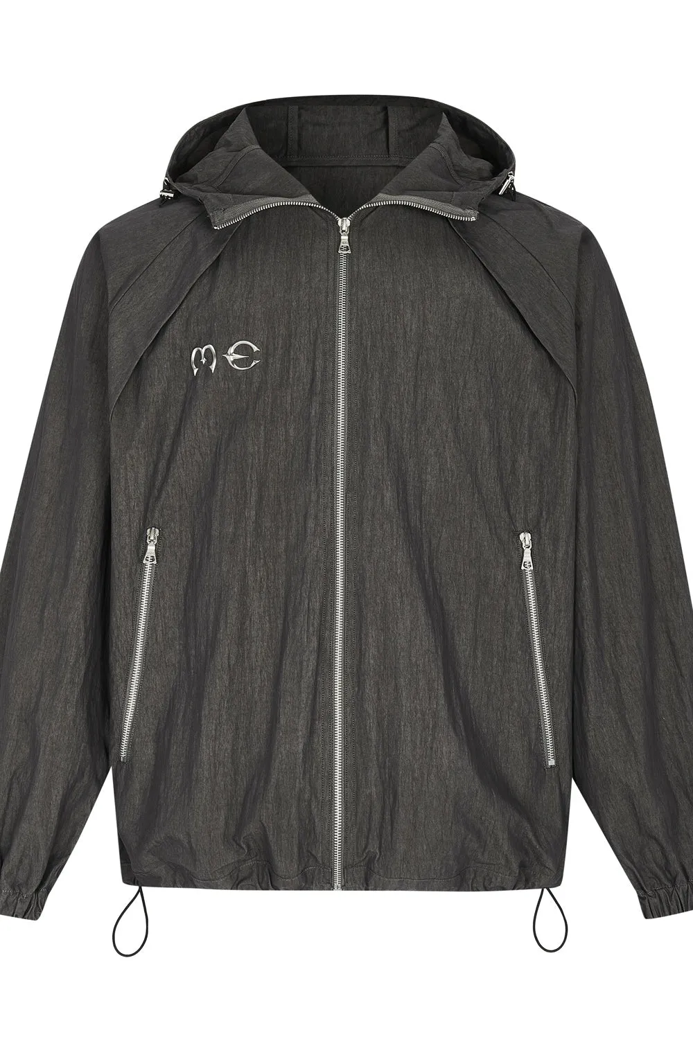 Versatile Lightweight Hooded Windbreaker Jacket
