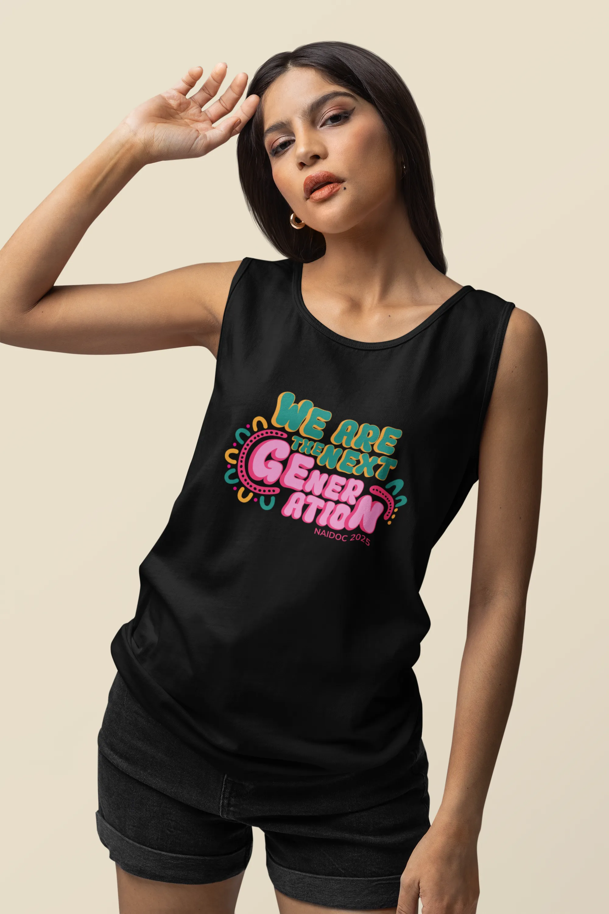 Vibrant Future (Bright Edition) - NAIDOC 2025 Unisex Tank Top
