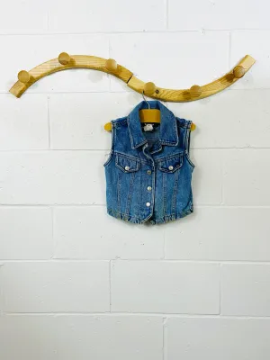 Vintage Denim Vest, 5 years