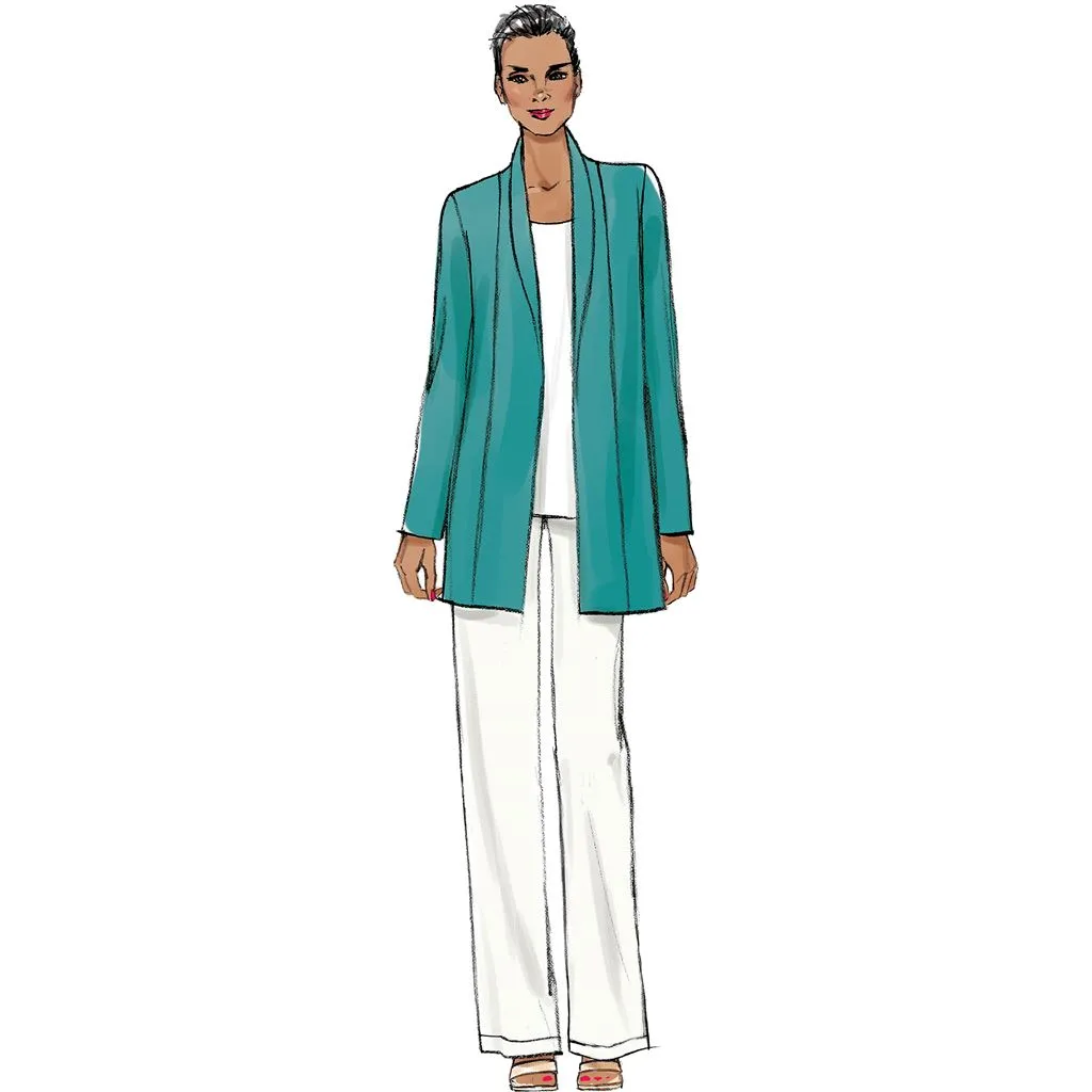 Vogue Pattern V9011 Misses' Jacket, Shorts and Pants