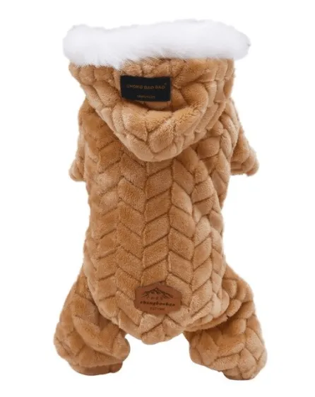 Winter Pet Warm Coat Jumpsuits