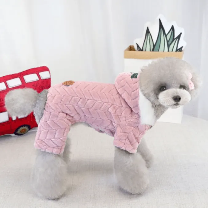 Winter Pet Warm Coat Jumpsuits