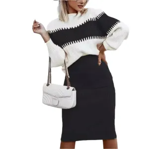 Women's Pullover Sweater Set