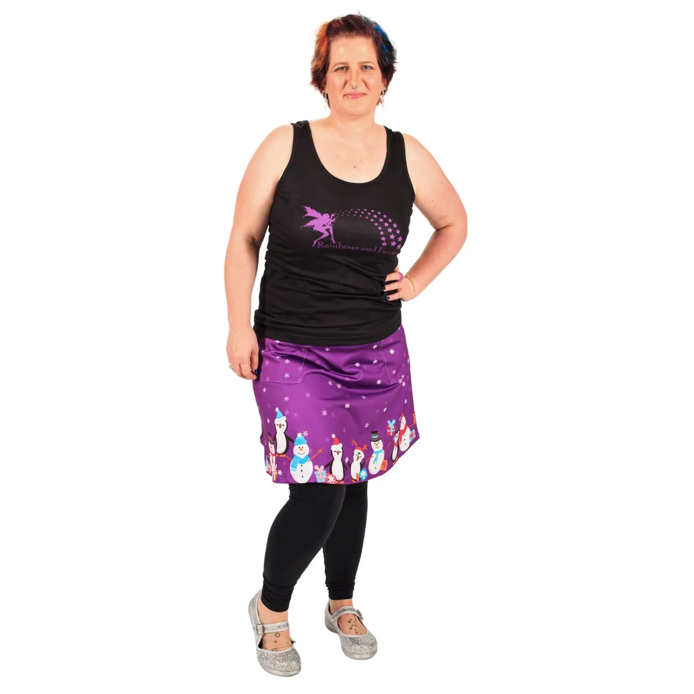 Wonderland Short Skirt With Pockets