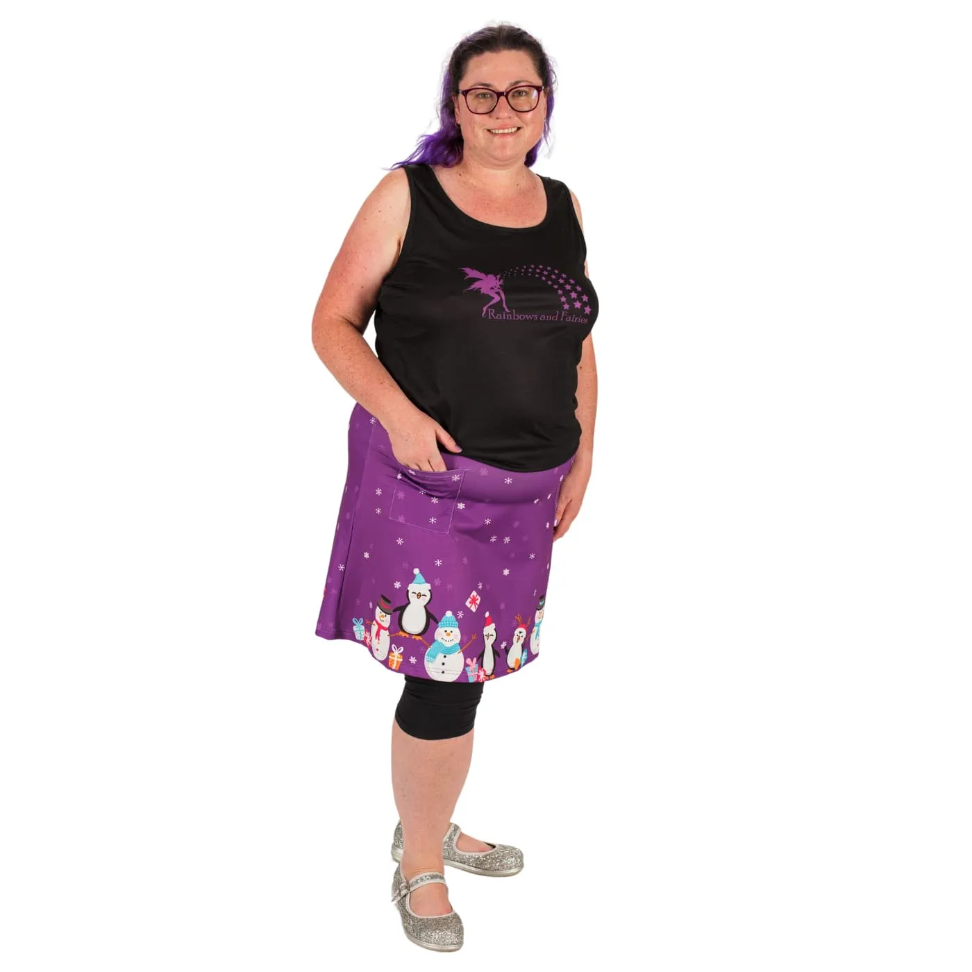 Wonderland Short Skirt With Pockets