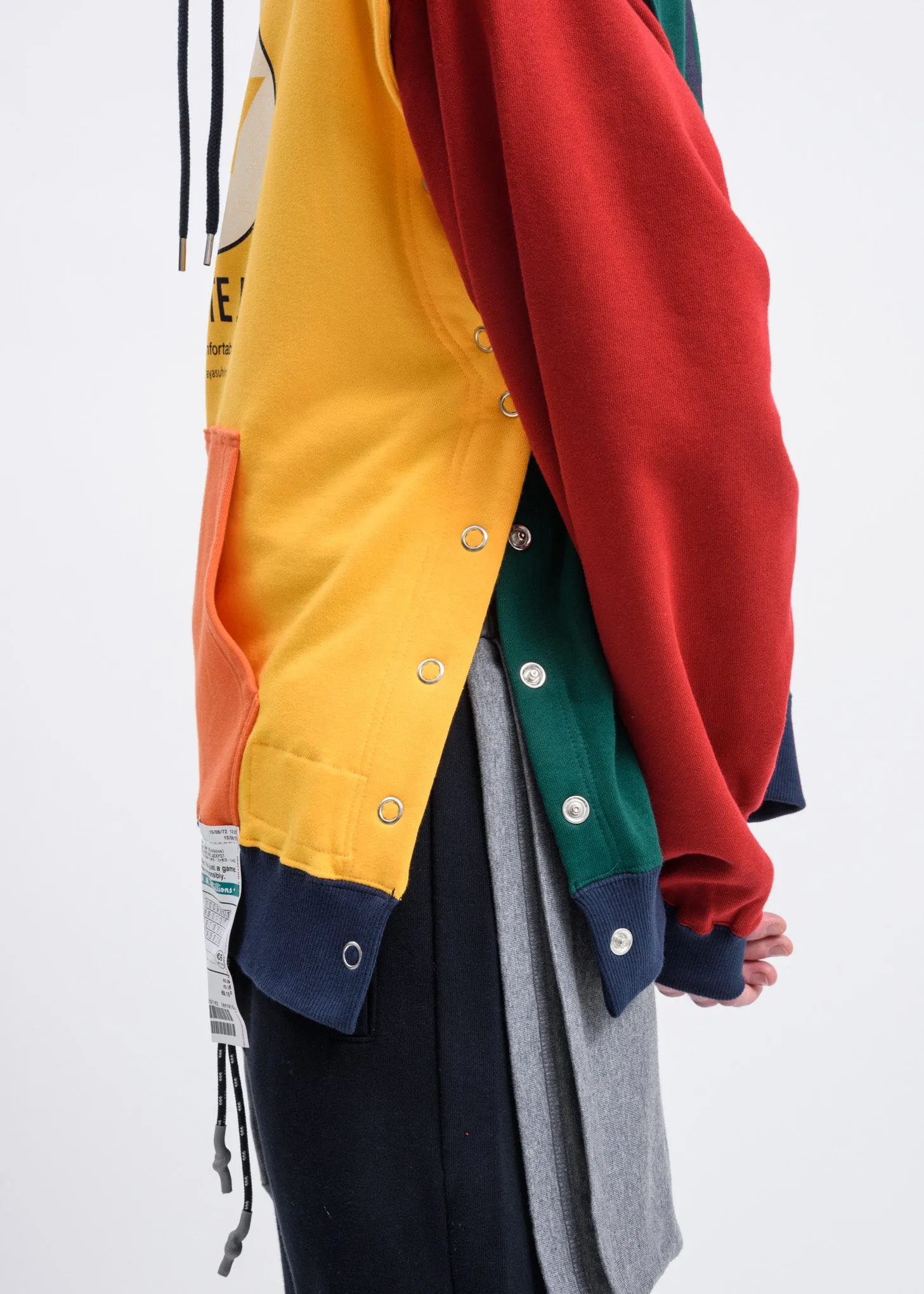 Yellow Removable Hoodie